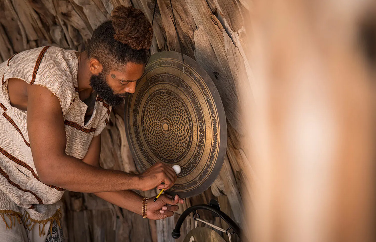 Ethno Blog Sound Threapy Banner D